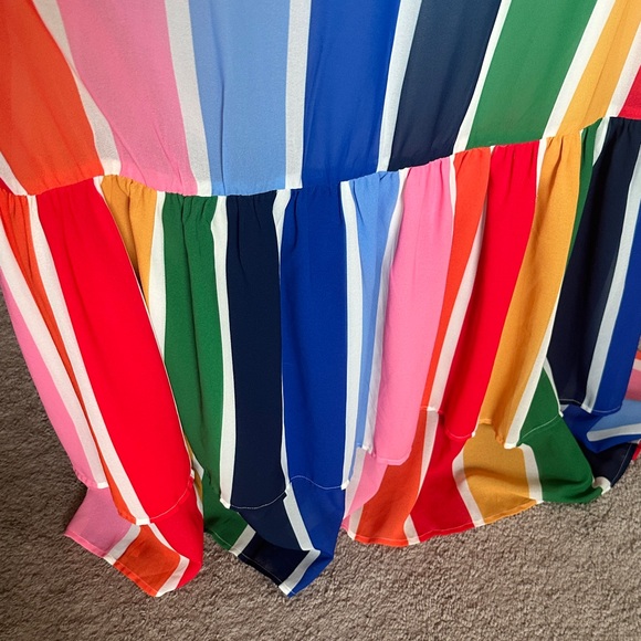 Flying Tomato Vibrant Multicolor Maxi Dress - Picture 6 of 8